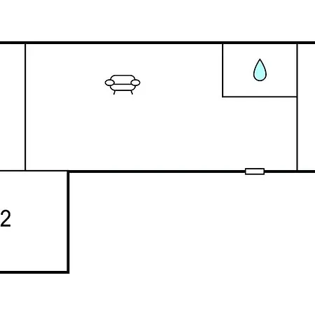 2 Bedroom In Aakirkeby *