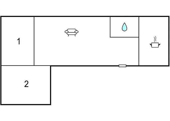 2 Bedroom In Aakirkeby *